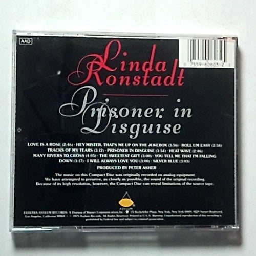 Linda Ronstadt – Prisoner In Disguise (CD) US 1045-2