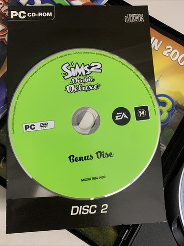 The Sims 2 Double Deluxe PC DVD Also Include 2 Expansion Nightlife, Celebration