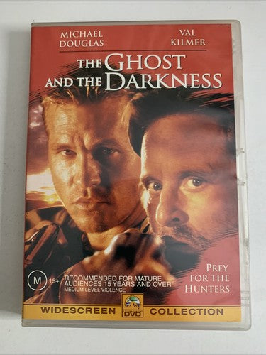 The Ghost and the Darkness (DVD, 1996) Michael Douglas, Val Kilmer Region 4