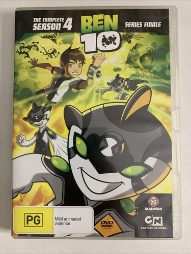 Ben 10 : The Complete Season 4 (DVD, 2008, 2-Disc) Region 4