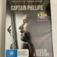 Captain Phillips (DVD, 2013) Tom Hanks Region 4 &2 NEW Sealed