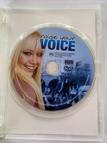 Raise Your Voice (DVD, 2004) Hilary Duff Region 4