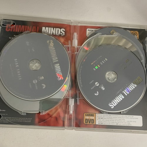 Criminal Minds : Season 3 (DVD, 2005, 5-Disc) Region 4