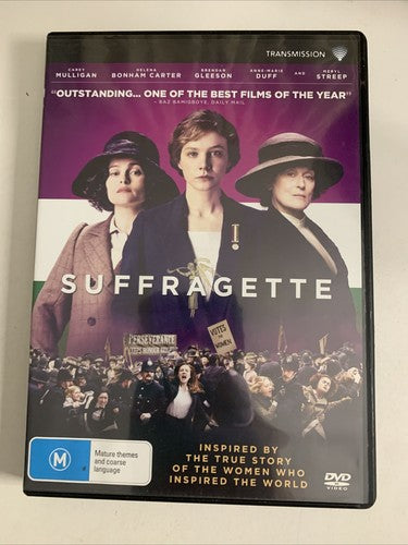 Suffragette (DVD, 2015) Helena Bonham Carter, Carey Mulligan Region 4