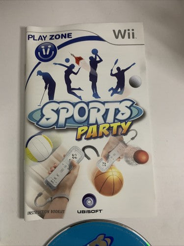 Sports Party Nintendo Wii PAL 2008 Game Complete