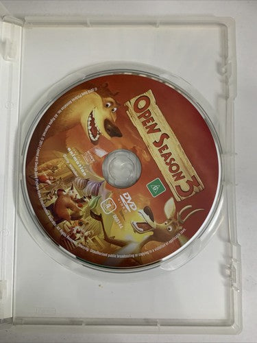 Open Season 3 (DVD, 2010) Animated Movie Region 4