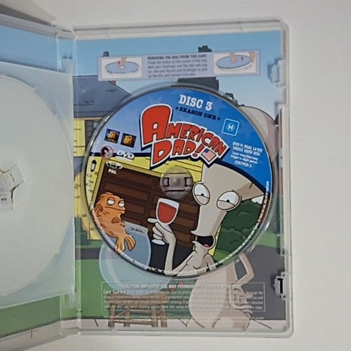 American Dad : Season 1 (DVD, 2005) Region 4