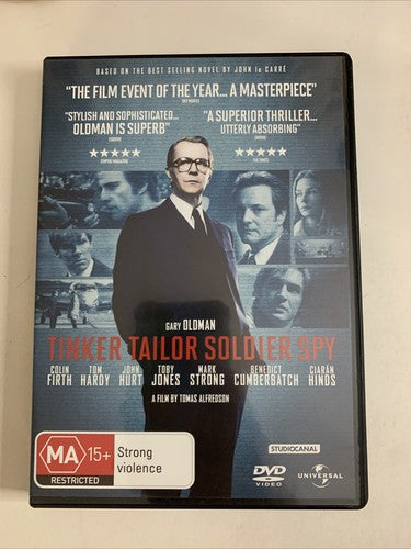 Tinker Tailor Soldier Spy (DVD, 2011)  Colin Firth, Gary Oldman Region 4 &2