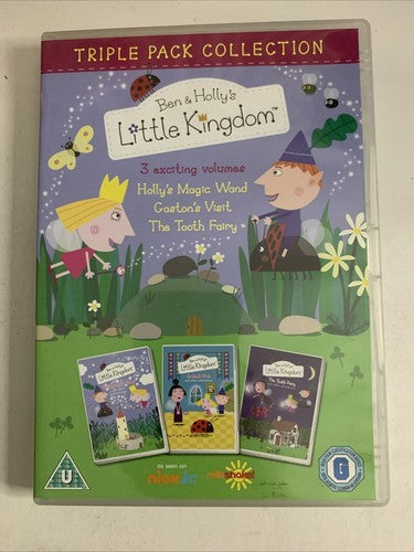 Ben & Holly's Little Kingdom Triple Pack Collection (DVD, 3-Disc) Region 2