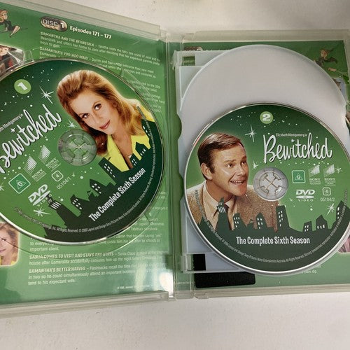 Bewitched: The Complete Season 6 (DVD, 1964, 4-Disc) Region 4