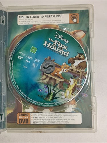 The Fox and the Hound (30th Anniversary Edition, DVD, 1981) Disney Region 4
