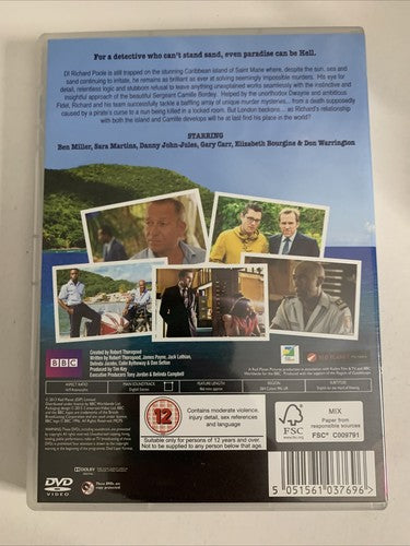 Death in Paradise : Series 2 (DVD, 2012, 3-Disc) BBC Drama Region 4 &2