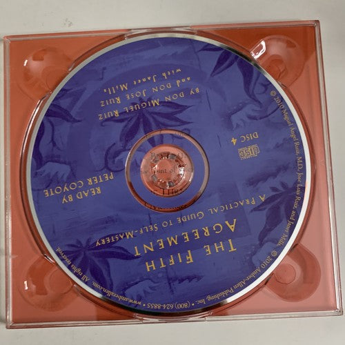 Fifth Agreement : A Practical Guide to Self-Mastery (CD, 4-Disc) Audiobook