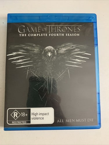 Game of Thrones : Season 4 (Blu-ray, 2014, 4-Disc) Region B