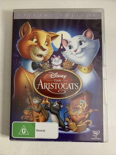 The Aristocats (Special Edition, DVD, 1970) Disney Region 4