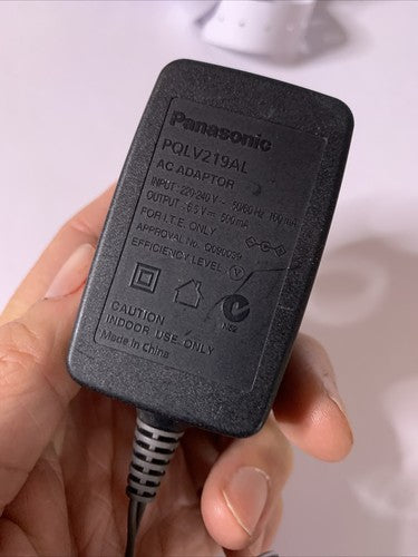 Genuine Panasonic PQLV219AL AC Adaptor 6.5V 500mA Power Supply For Phone