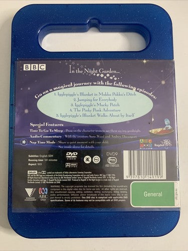 In the Night Garden: Hello Igglepiggle! (DVD, 2007) Region 4