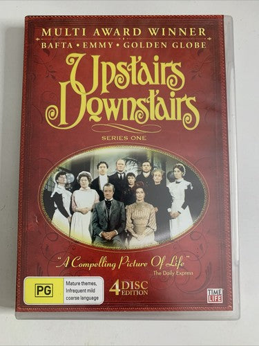 Upstairs Downstairs : Series 1 (DVD, 1971, 4-Disc) Region 4