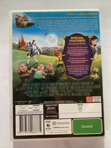 Happily Never After 2 (DVD, 2009) Animated Movie Region 4