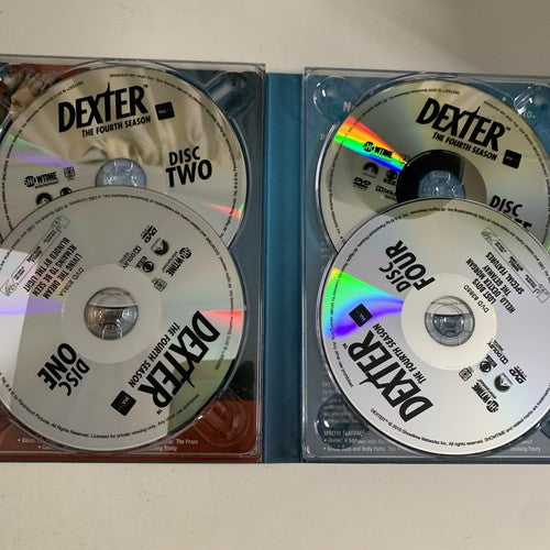 Dexter : Season 4 (DVD, 2008, 4-Disc) Region 4