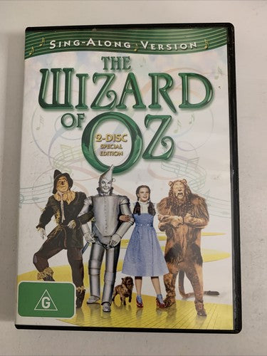 The Wizard of Oz | Sing-Along (Special Edition, DVD, 1939, 2-Disc) Region 4