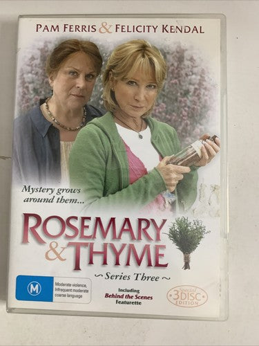 Rosemary & Thyme : Series 3 (DVD, 2005, 2-Disc) Region 4