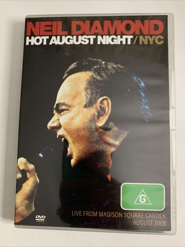 Neil Diamond – Hot August Night / NYC (DVD, 2008) All Regions