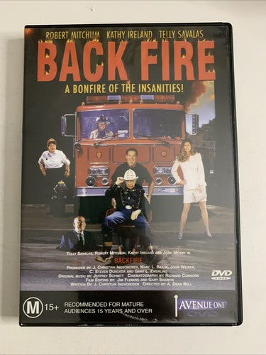 Backfire (DVD, 1995) Robert Mitchum, Shelley Winters, Telly Savalas All Regions