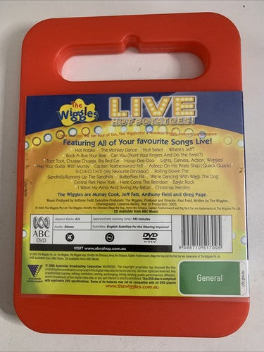 The Wiggles: Live Hot Potatoes (DVD, 2004) ABC Region 4