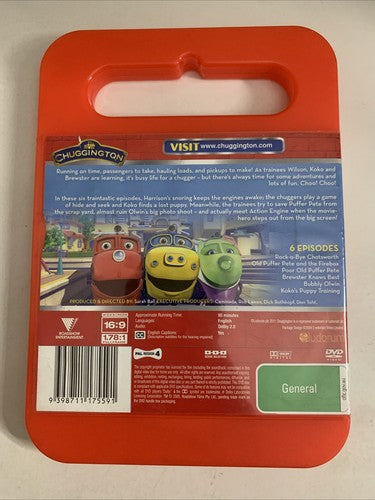 Chuggington: Rattling Rivets (DVD, 2011) Animation Region 4