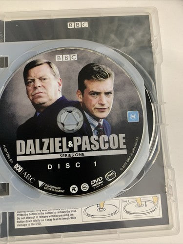Dalziel & Pascoe : Series 1 (DVD, 1996, 2-Disc) Region 4