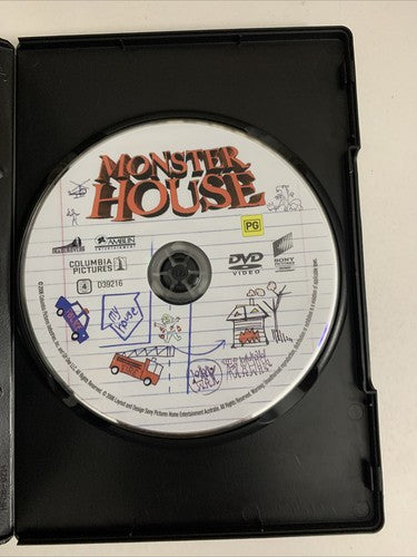 Monster House (DVD, 2006) Steve Buscemi, Maggie Gyllenhaal Animation Region 4