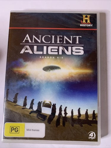Ancient Aliens : Season 6 (DVD, 2013, 4-Disc) Region 4 NEW