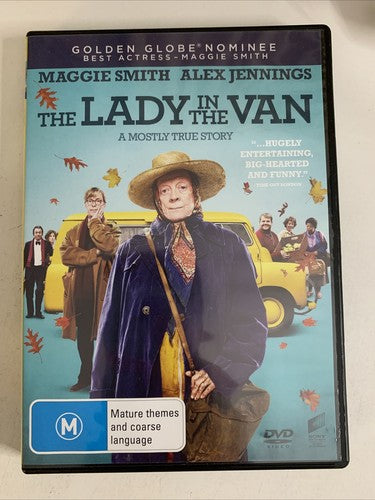 The Lady in the Van (DVD, 2015) Maggie Smith, Alex Jennings Region 4 NEW