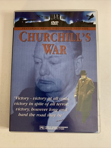 The War File: Churchill's War (DVD) All Regions