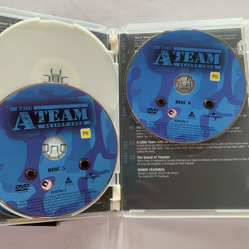 A-Team : Season 4 (DVD, 1985, 6-Disc) Region 4