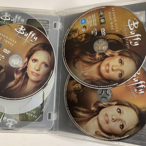 Buffy the Vampire Slayer : The Complete Season 5 (DVD, 2001, 6-Disc) Region 4