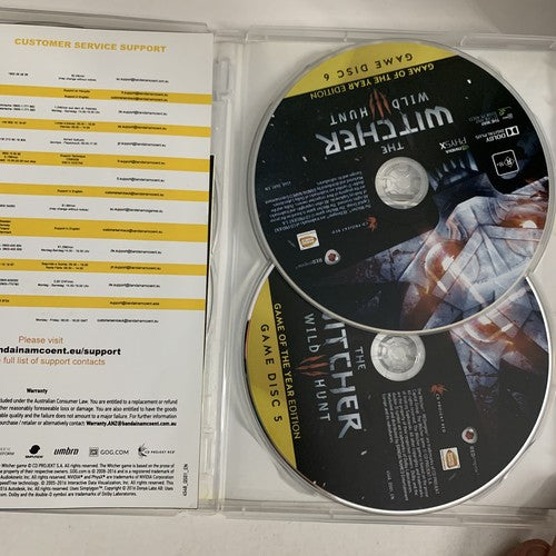 The Witcher 3 Wild Hunt III Game of The Year Edition PC Windows Game