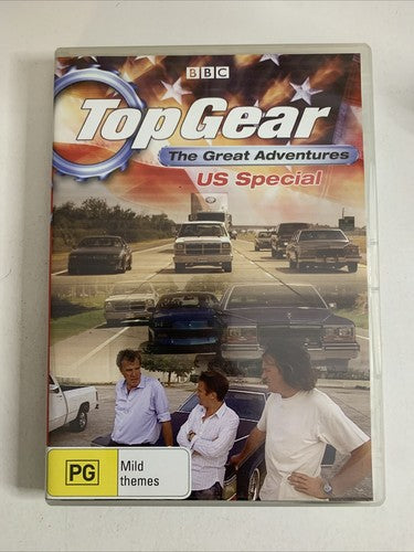 Top Gear The Great Adventures: US Special (DVD, 2007) Jeremy Clarkson Region 4