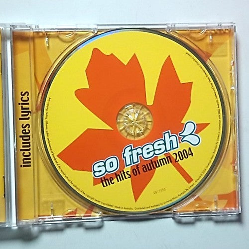 Various – So Fresh: The Hits Of Autumn 2004 (CD, 2004) Australia 9817556