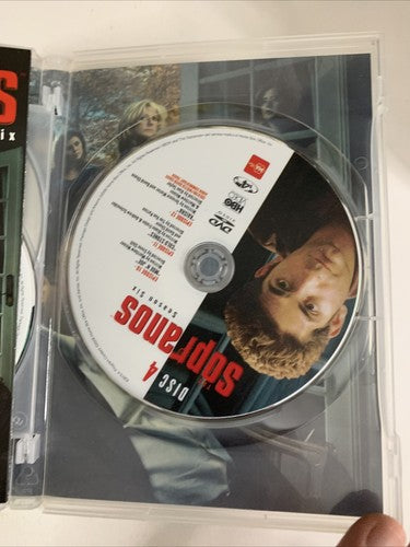 The Sopranos : The Complete Season 6 (DVD, 2004, 4-Disc) Region 4