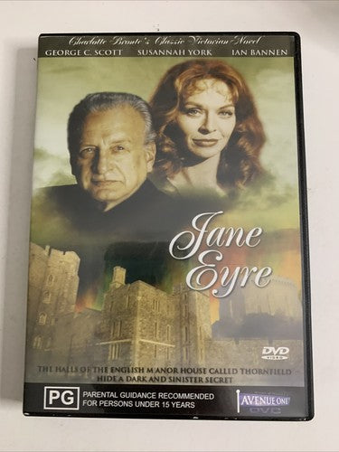 Jane Eyre (DVD, 1971) George C. Scott, Susannah York  All Regions