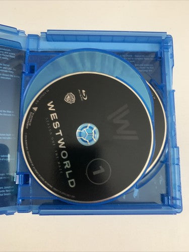 Westworld : Season 1 (Blu-ray, 2016, 3-Disc) Anthony Hopkins, Ed Harris Region B
