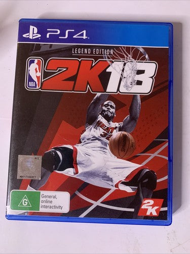 NBA 2k18 Legend Edition PS4 Sony PlayStation Basketball Game