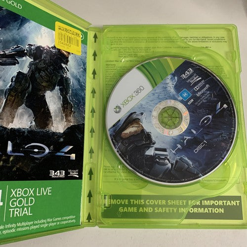 Halo 4 Microsoft XBOX 360 PAL 2012 Game