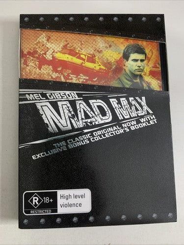 Mad Max (Special Edition + Booklet, DVD, 1979) Mel Gibson Region 4