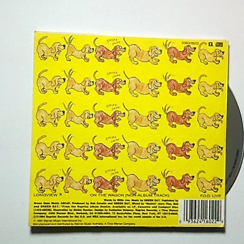 Green Day – Longview (CD, 1995) Australia 9362416022