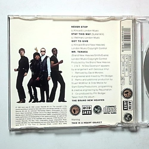 The Brand New Heavies – Ultimate Trunk Funk - The EP (CD, 1992) UK  FCD 185