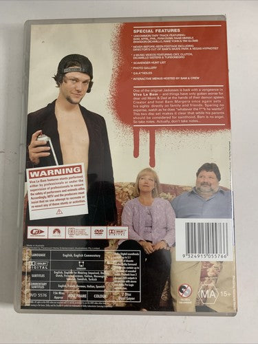Viva La Bam : Season 1 (DVD, 2003, 2-Disc) Bam Margera Region 4