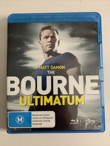 The Bourne Ultimatum (Blu-ray, 2007) Matt Damon All Regions